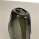 Vase en verre fumé par Nils Landberg 'Sommerso' pour Orrefors, Suède, années 1970