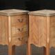 Adorable pair of wood veneer bedside tables. Excellent condition.