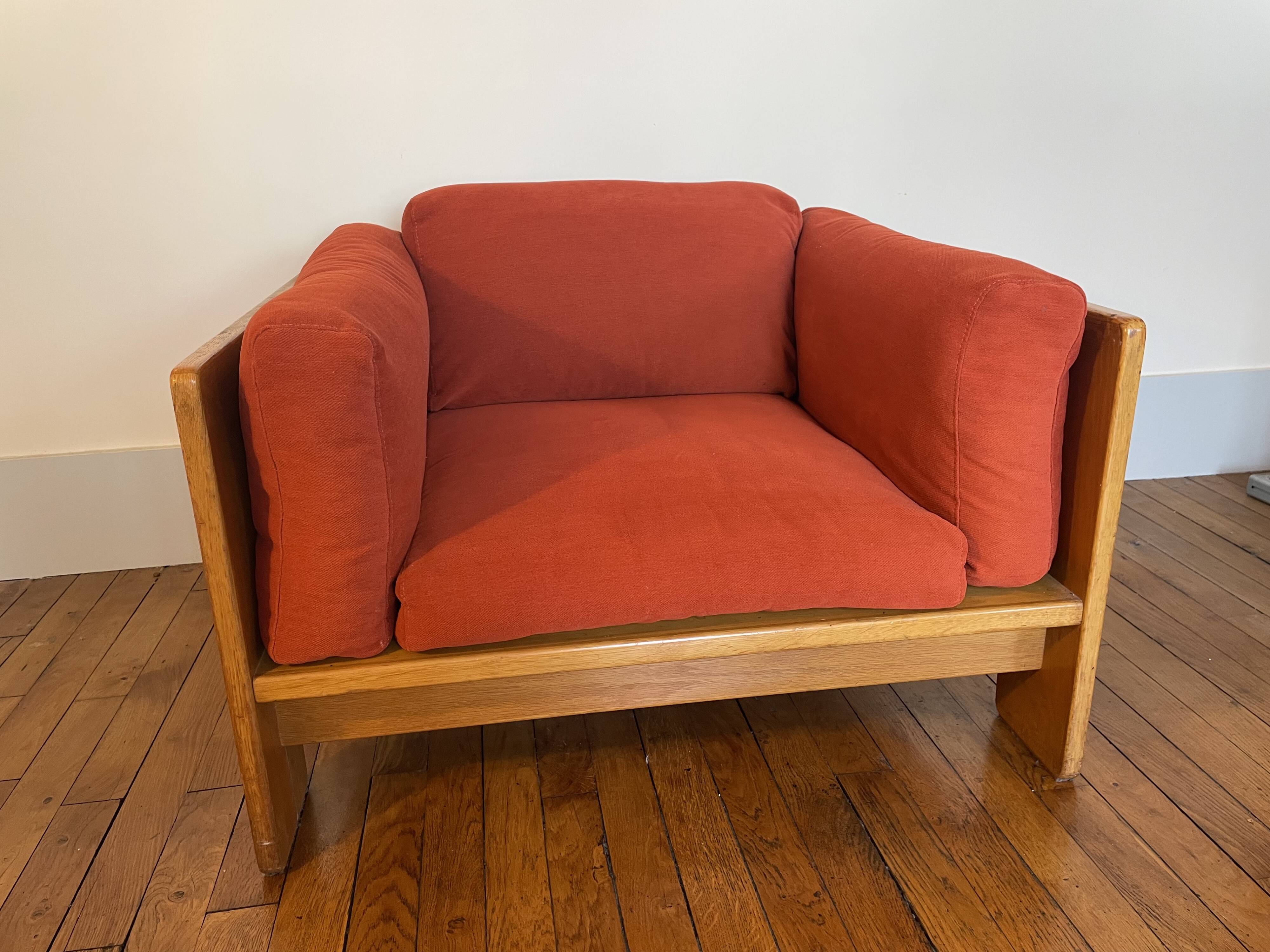 Bastiano armchair by Tobia Scarpa for Knoll, 1978