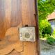 Provencal wedding armoire in walnut nîmes xviii eme century