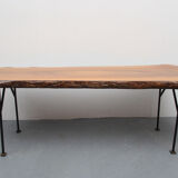 Coffee table in walnut