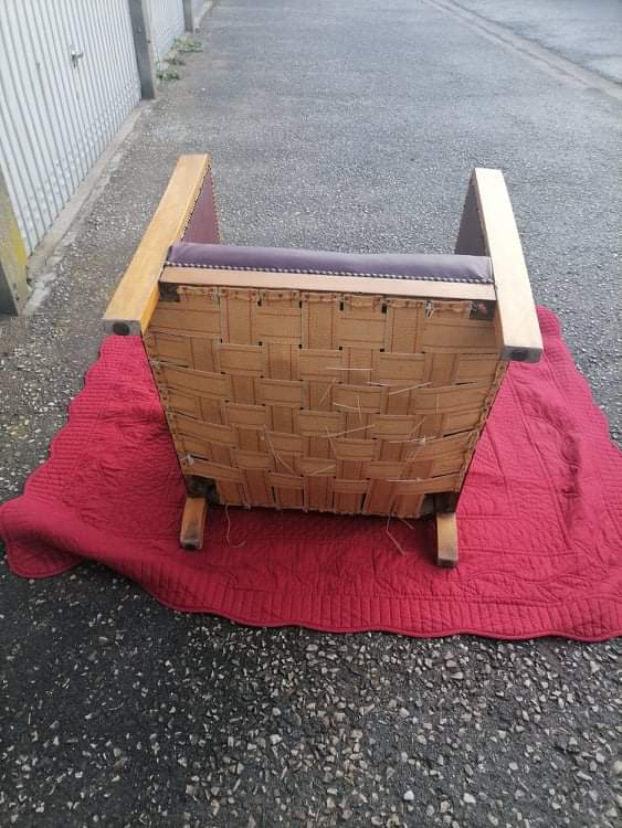Paire de 2 fauteuil art deco