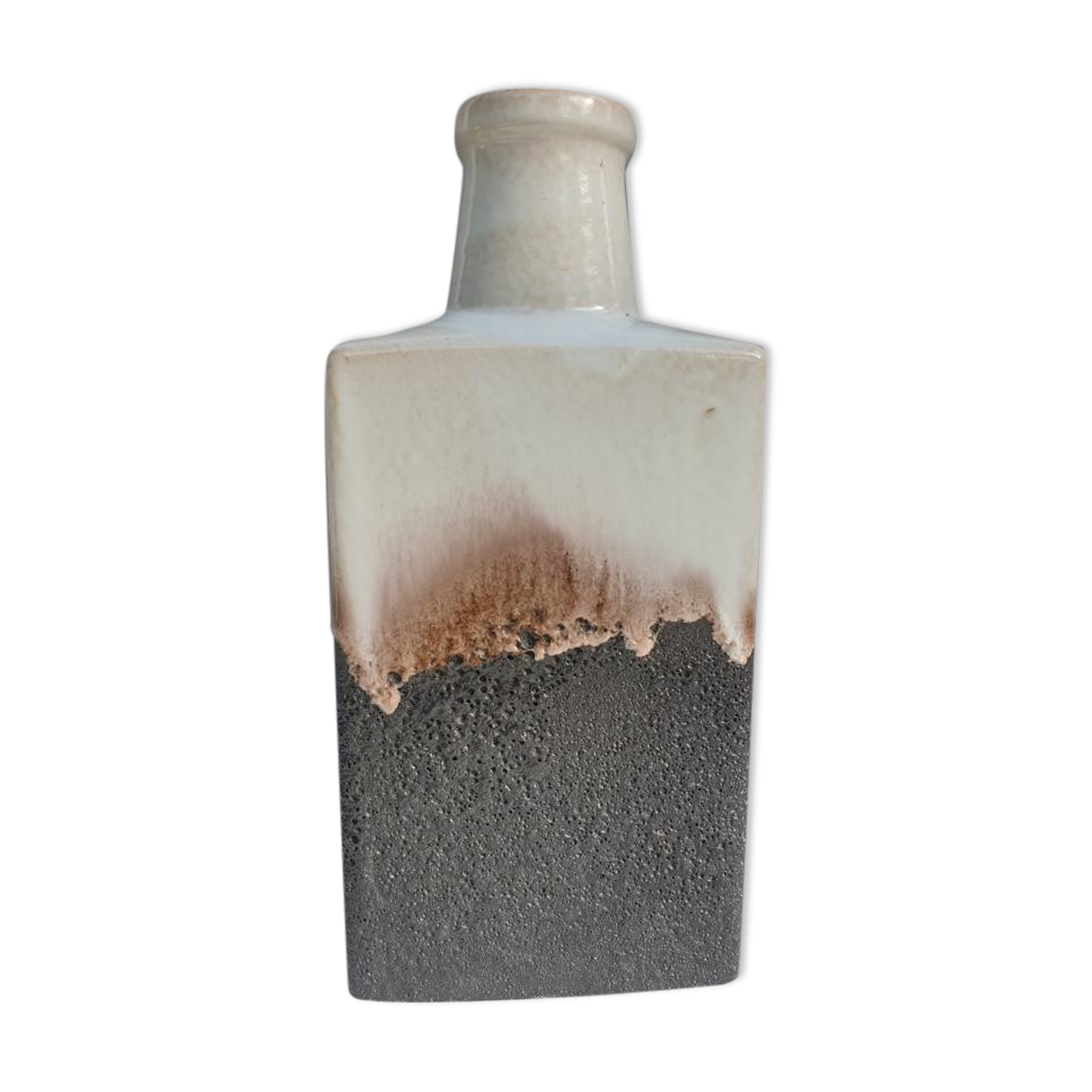 Vase Fat Lava Scheurich studio 281-30 effect craters from 1960