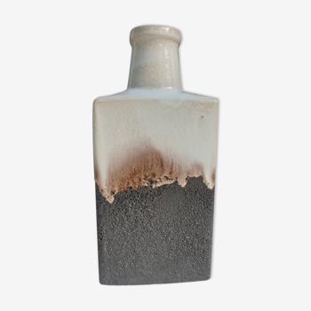 Vase fat lava Scheurich studio 281-30 effet cratères de 1960