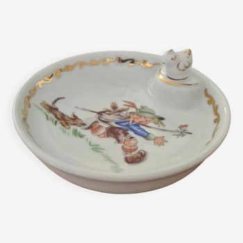 Assiette chauffante bébé porcelaine