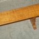 Pair of vintage dining room benches by Robert Mouseman Thompson