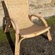 Rattan deck chair from the 70s/80s.