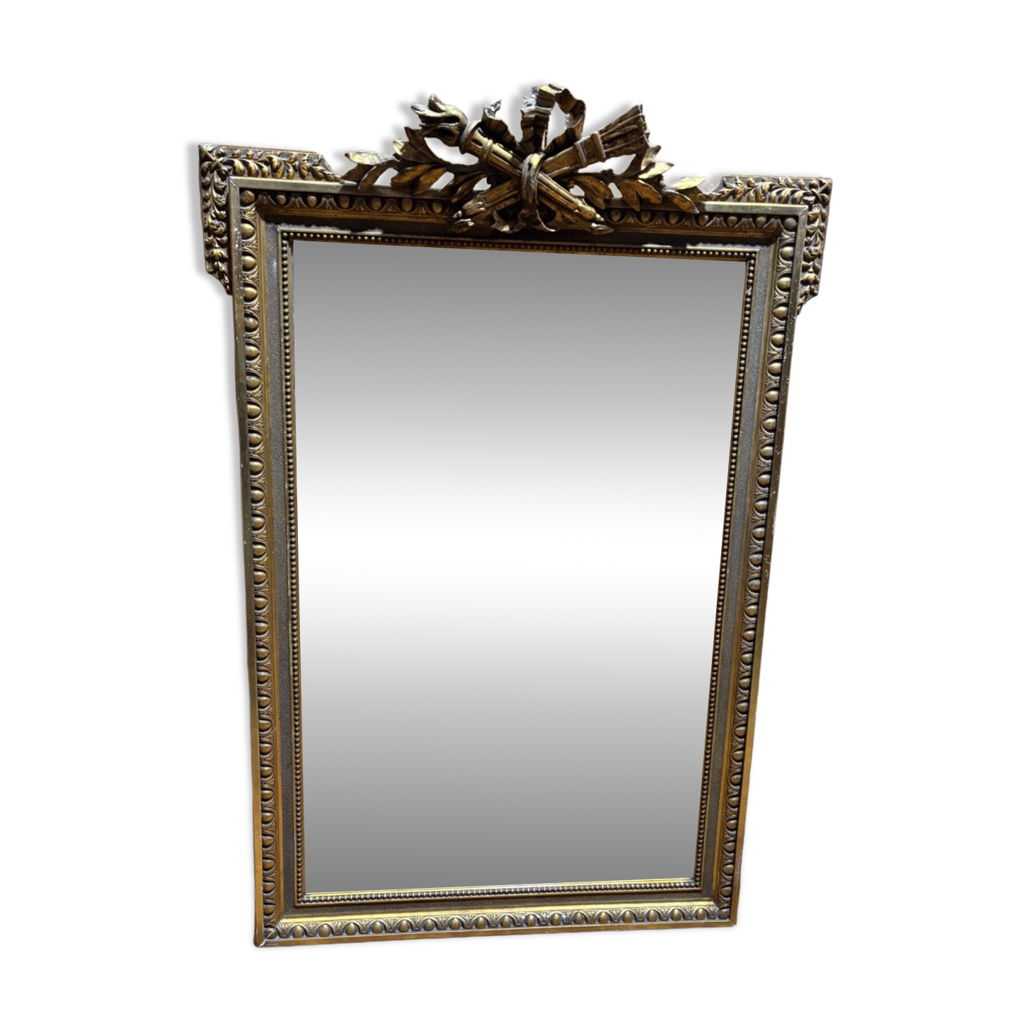 Louis XVI style rectangular mirror