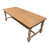 Table de ferme en chêne massif