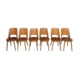 Series of 6 Baumann Mondor chairs