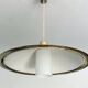 Suspension vintage danoise en laiton
