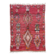 Tapis Boujad Rouge Berbère - 294 x 211 cm