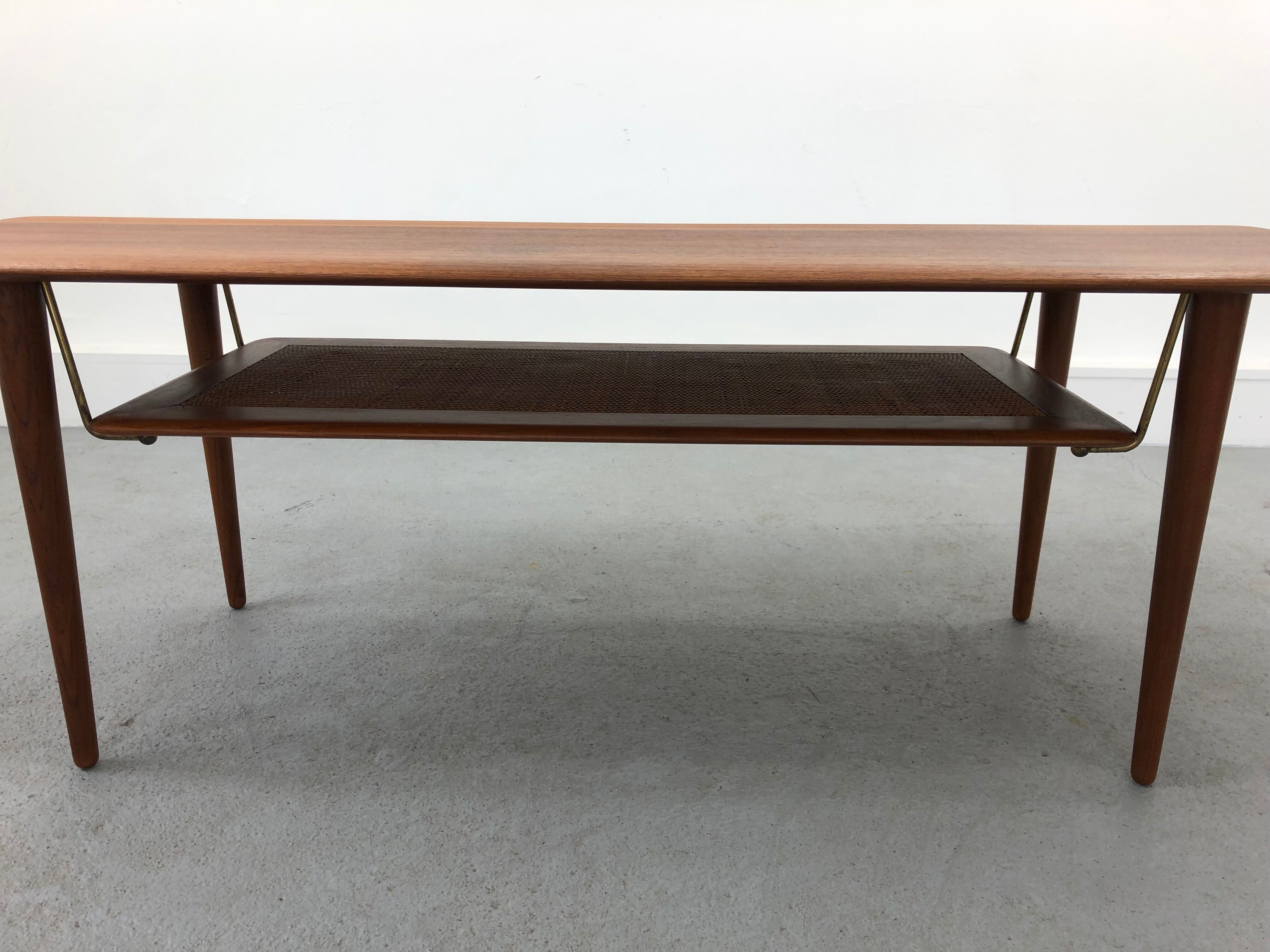 FD 516 coffee table by Peter Hvidt & Orla Mølgaard-Nielsen for France & Son, Denmark, 1960s
