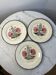 Set of three Charolles dinner plates