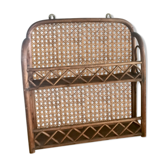 Rattan spice shelf and canning