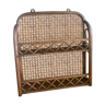 Rattan spice shelf and canning