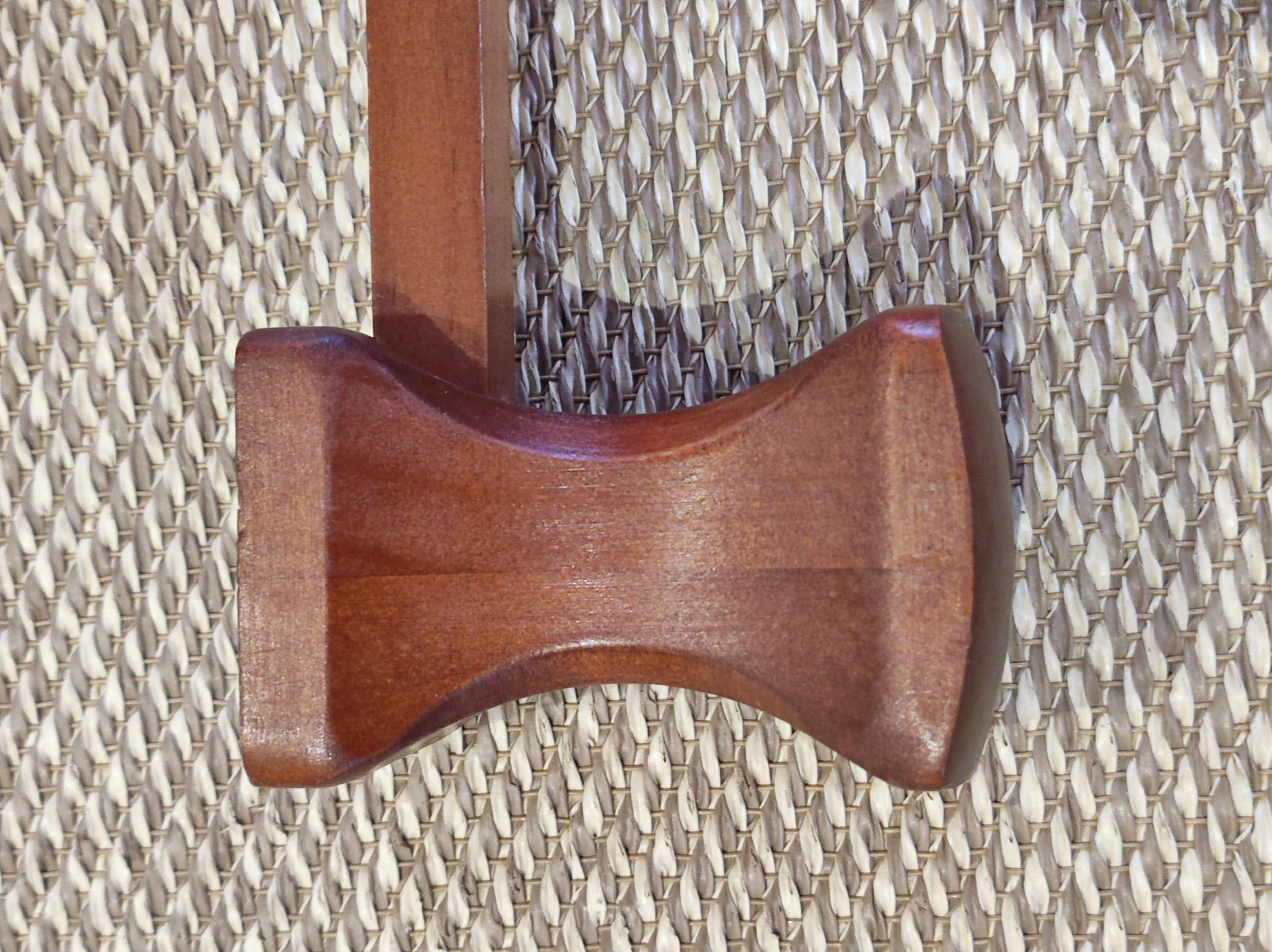 Scandinavian style wooden coat rack