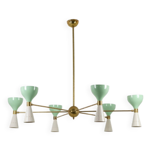 Lustre rayonnant de forme - diabolo