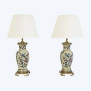 Pair of salon lamps from the George V Hotel Paris Maison Chapman USA