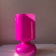 Lampe à poser LYKTA rose fuchsia, IKEA vintage