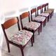Set of six dining chairs by Erik Buch, Denmark 1960s