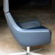 Scandinavian armchair swedese in leather (1970s). very good condition.