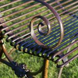 Grassin Bench in Arras - 3 Seater - Rusty