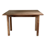 Vintage solid oak drop leaf farmhouse table