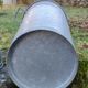 3 vintage galvanized steel/vintage garden florist pots