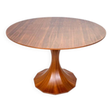 Mid-Century Modern Wooden Dining Table, Italy, 1960s