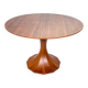 Mid-Century Modern Wooden Dining Table, Italy, 1960s