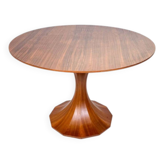 Mid-Century Modern Wooden Dining Table, Italy, 1960s