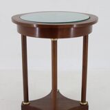 1930s Secession Mahogany Round Side Table