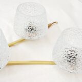 Large brass chandelier