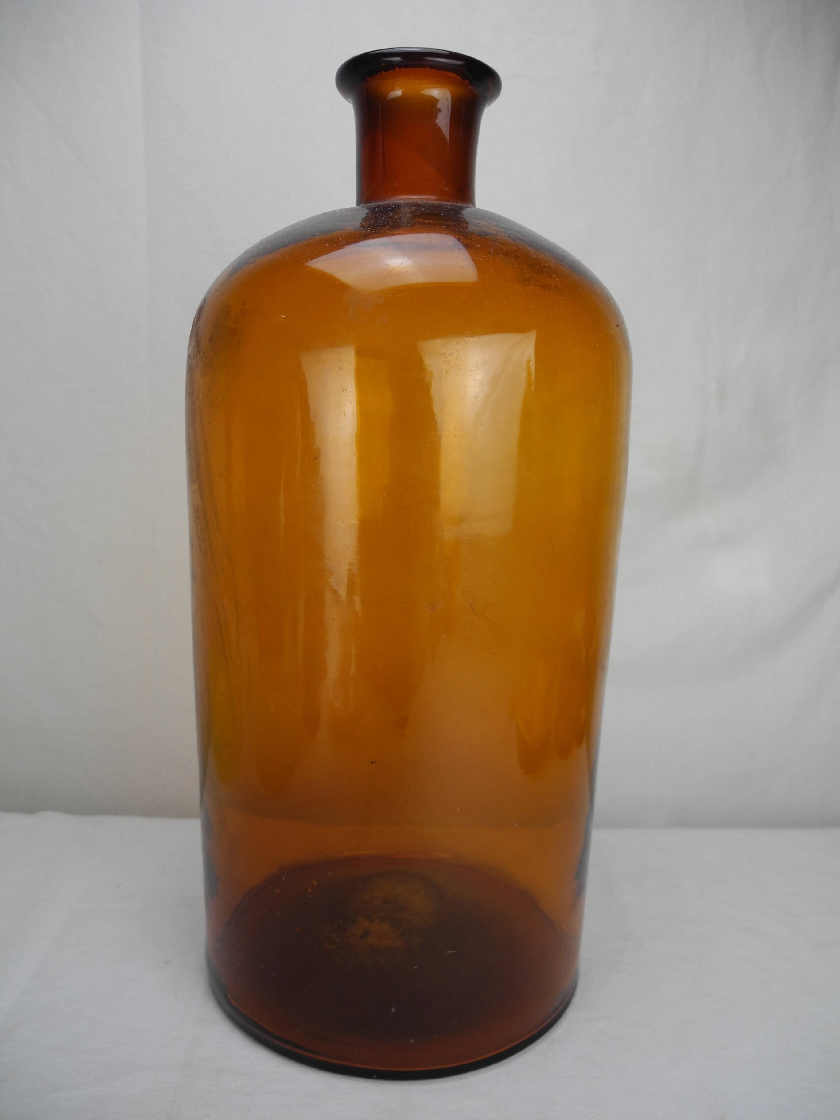 Vase, flacon ancien d'apothicaire