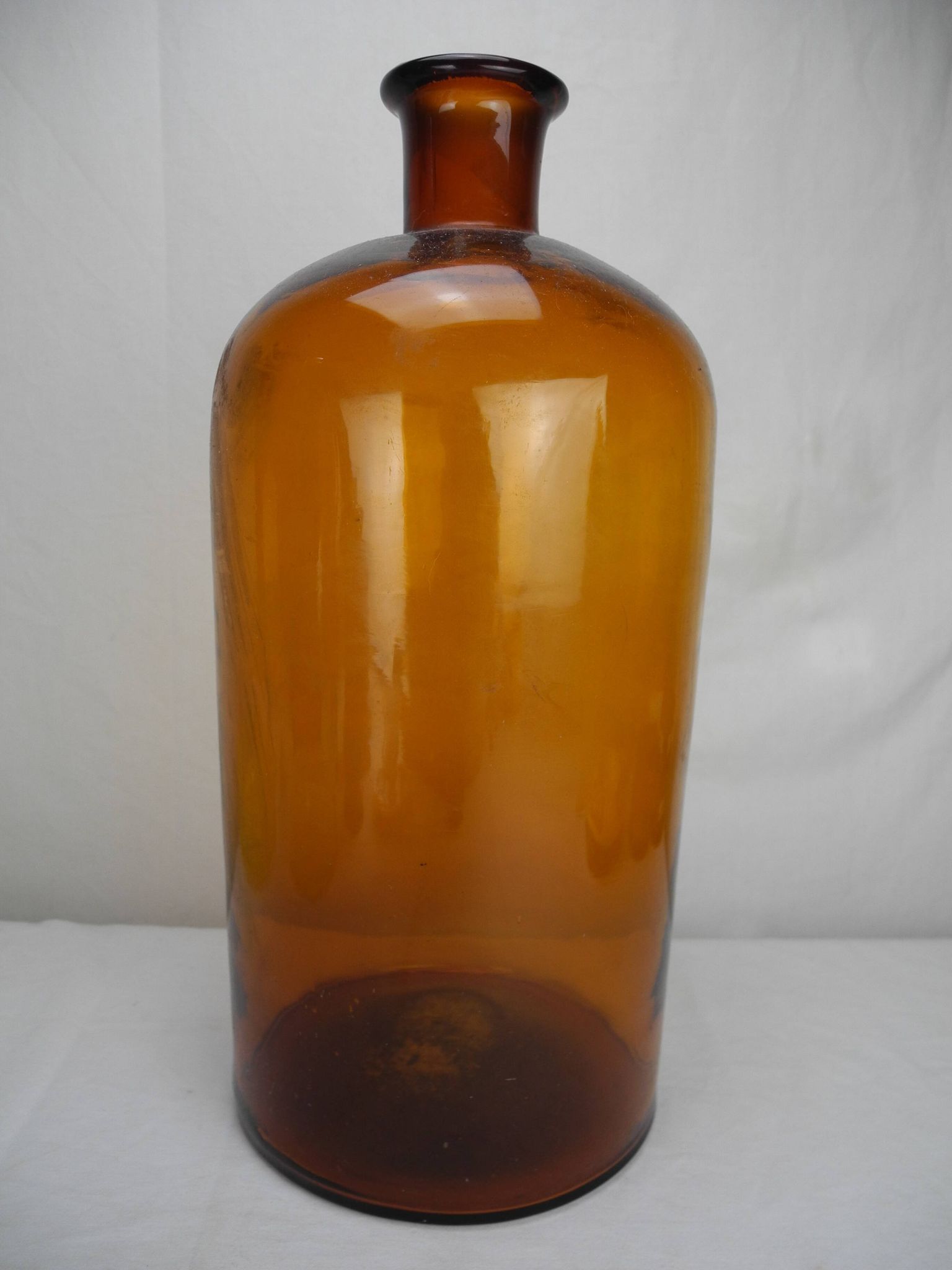 large vase antique apothecary bottle
