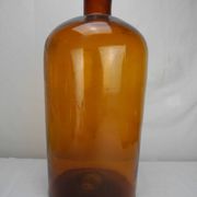 large vase antique apothecary bottle