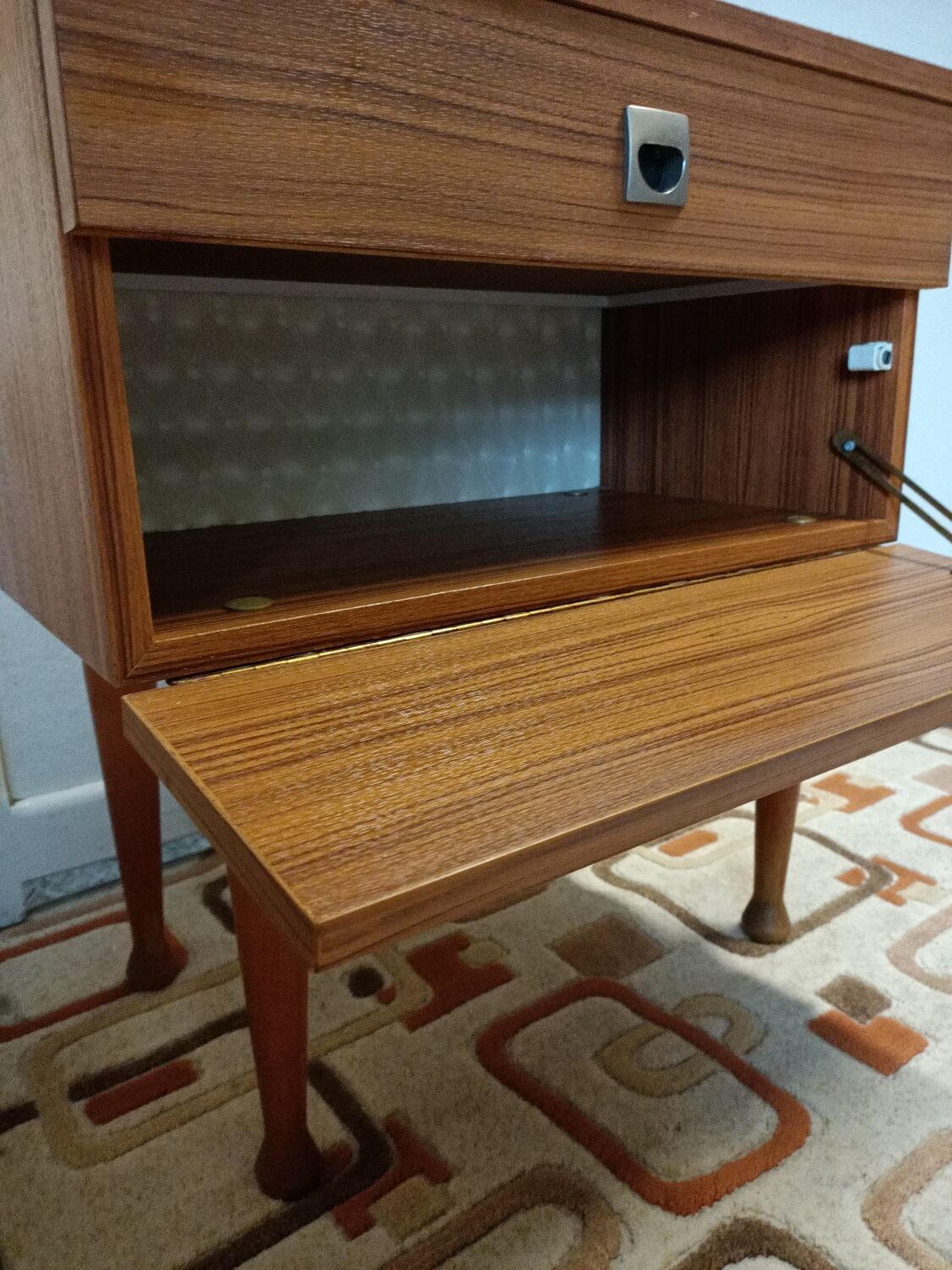 Vintage bedside table