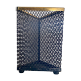 Mesh basket and brass, 70s