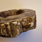 Vintage Italian alabaster ashtray, 1970s