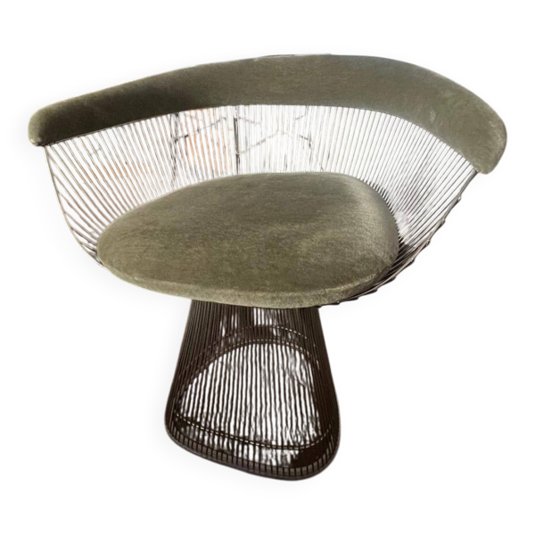 Petit fauteuil collection warren platner ( lot de 8 fauteuils )
