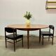Vintage 1960s teak extendable Scandinavian table.