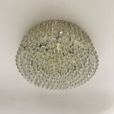 Flush mount with Swarovski crystals , 1970s