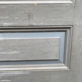 Two single-sided closet doors in solid fir XX century