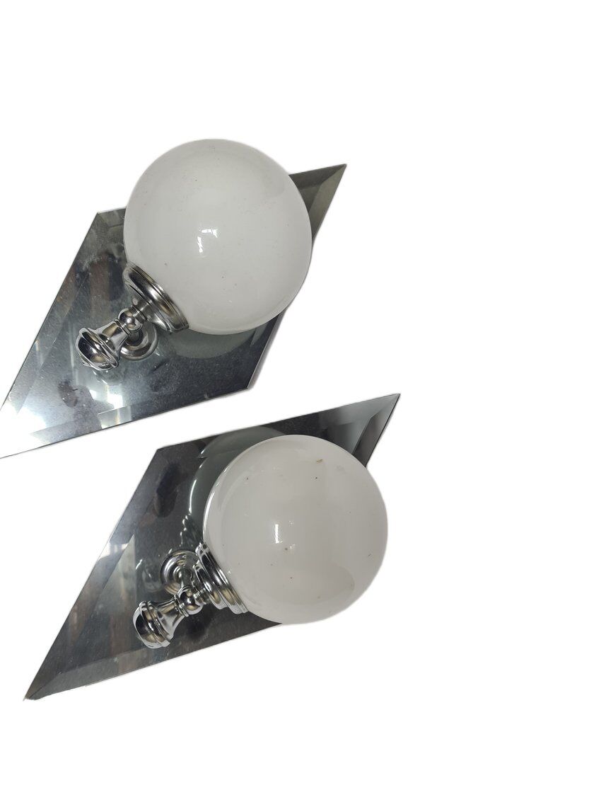 Art Deco sconces, Poland, 1960s, set of 2