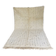 Berber carpet Beni Ouarain with black polka dots and relief 160x260