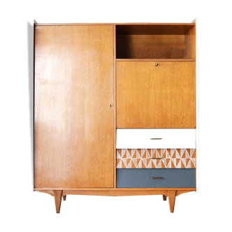 Armoire secrétaire années 60