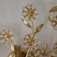 Pair of wall light Italian "Bouquets of flowers"