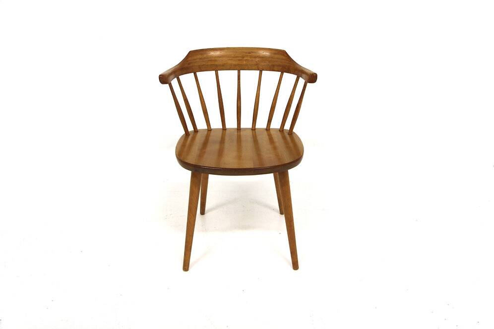 Set of 3 "Småland" chairs, Yngve Ekström, Sweden, 1970