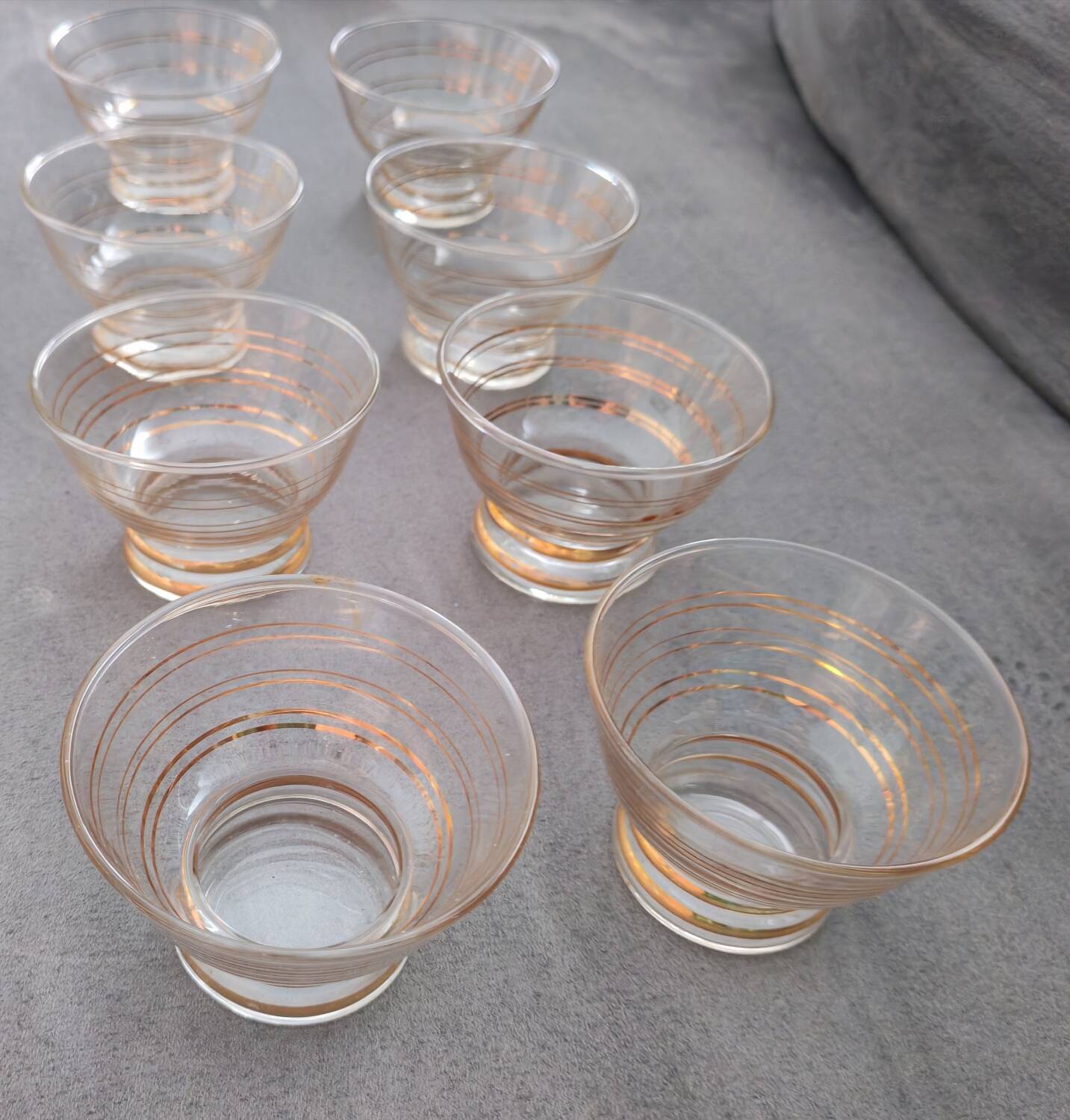 Coupes à champagne Vintage